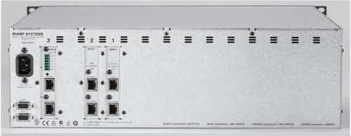 Biamp Tesira SERVER Цифровой сетевой сервер. Предназначен для увеличения процессорной мощности в системе с возможностью установки до восьми карт DSP-2 фото 2