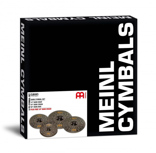 Meinl Classics Custom Dark Special Cymbal Set комплект тарелок (14" Hi-Hat, 16"+18" Crash,20" Ride)