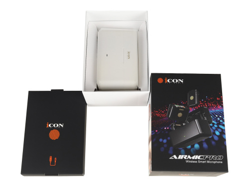 Icon AirMic Pro White Радиосистема микрофонная, передатчик с микрофоном/приемник: 2/1 фото 9
