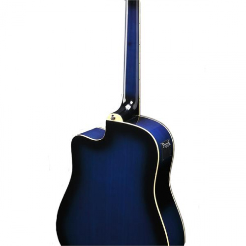 IBANEZ PF15ECE-TBS электроакустическая гитара, цвет синий фото 3