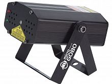 American DJ Micro Gobo зеленый лазер мощностью 30мВт+красный лазер мощностью 80мВт, свыше 200 красны