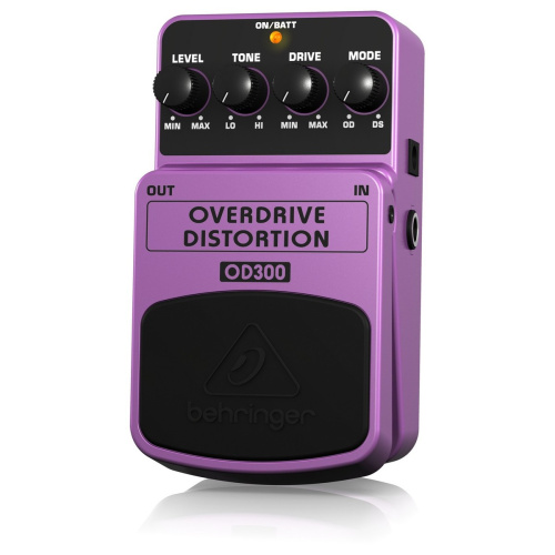 Behringer OD300 педаль 2-режимный овердрайв/дисторшн фото 3