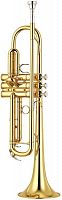 YAMAHA YTR-6335 труба оркестровая Bb, корпус из желтой меди, покрытие - золотой лак