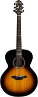 CRAFTER HJ-250/VS акустическая гитара формы Джамбо, цвет винтажный санберст