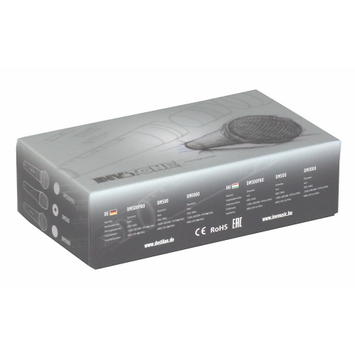 INVOTONE DM500 Микрофон динамический кардиоидный 60…16000 Гц, -50 дБ, 600 Ом, выкл. 6 м кабель. фото 3