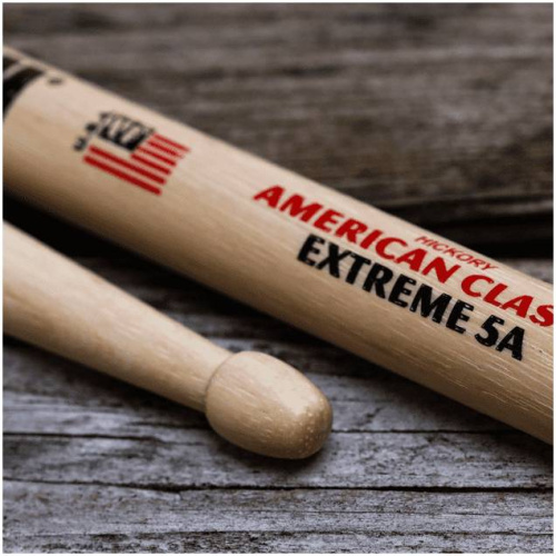 VIC FIRTH X5A барабанные палочки. орех с дер.наконечником. L=16 1/2. фото 3