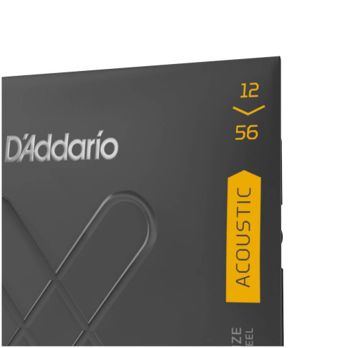 D'Addario XTAPB1256 струны для акустической гитары, фосфор/бронза,12-56, с покрытием фото 3