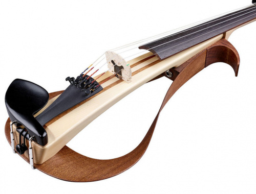 Yamaha YEV105N электроскрипка с пассивным питанием, 5 струн, натуральный цвет фото 3
