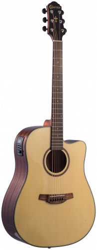 CRAFTER HD-250CE электроакустическая гитара, верхняя дека ель, корпус красное дерево, цвет натурал фото 2