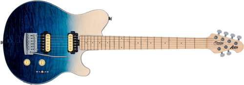 STERLING AX3QM-SPB-M1 электрогитара Axis in Quilted Maple Spectrum Blue