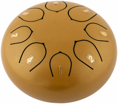 BEE DF1101 YELLOW Барабан язычковый Глюкофон фото 4