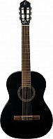 FLIGHT C-120 BK 4/4 классическая гитара 4/4, верхн. дека-ель, корпус-сапеле, цвет черный