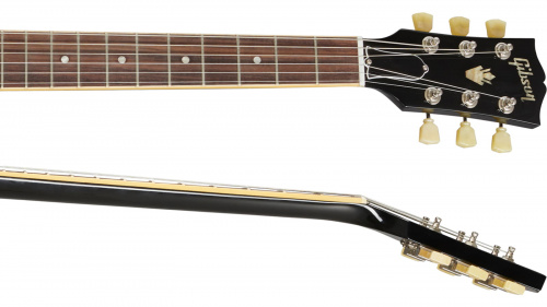 GIBSON ES-335 Vintage Ebony полуакустическая гитара, цвет черный, в комплекте кейс фото 5