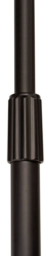 Ultimate JS-MCRB100 стойка микрофонная прямая с круглым основанием 84-154см, черная фото 5