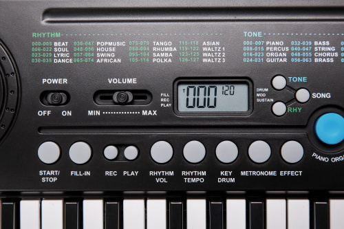 Kurzweil KP10 LB Синтезатор, 32 клавиша, полифония 8, цвет чёрный фото 4