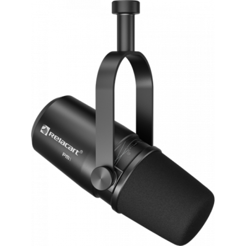 Relacart PM1 Black Кардиоидный динамический микрофон с держателем. фото 2