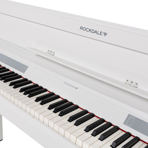 ROCKDALE Virtuoso White, цифровое пианино, 88 клавиш, цвет белый фото 9