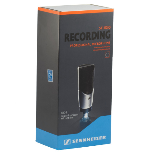 Sennheiser MK4 студийный конденсаторный микрофон c 1-дюймовым капсюлем, кардиоидный, 20-20кГц фото 3