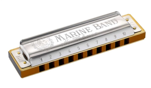 HOHNER M1896036X Marine Band 1896/20 D Губная гармоника диатоническая фото 2