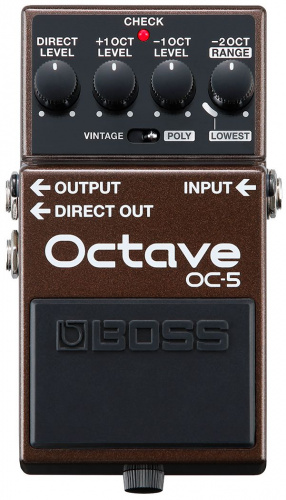 Boss OC-5 Octave педаль для электрогитары и бас гитары