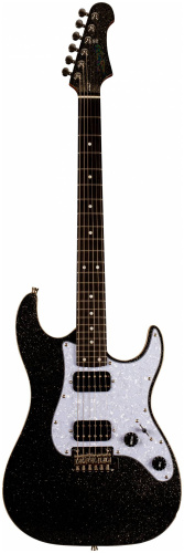 JET JS-500 BLS электрогитара, Stratocaster, корпус липа, 24 лада, HH, 1V1T, tremolo, цвет BLS