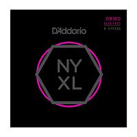D'Addario NYXL0980 струны для 8-стр. электрогитары, диаметр: 9-80