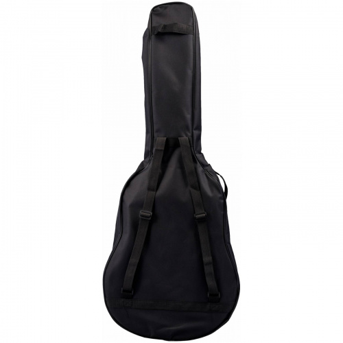 TERRIS TGB-A-01BK чехол для акустической гитары, без утепления, 2 наплечных ремня, цвет черный фото 2