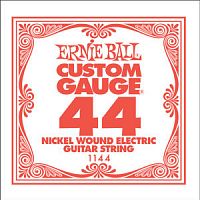 Ernie Ball 1144 струна для электро и акустических гитар. никель, в оплётке, калибр .044