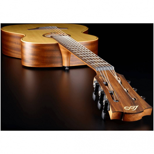 LAG TN-70A NAT Акустическая гитара, Аудиториум с нейлоновыми струнами, цвет натуральный фото 6