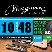 Magma Strings GE150ED Струны для электрогитары Серия: Coated Nickel Plated Steel Калибр: 10-13-1
