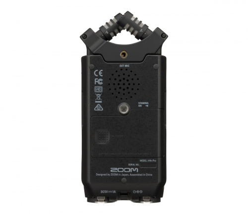 Zoom H4nPro/BLK ручной рекордер-портастудия со стерео микрофоном, чёрный цвет фото 4