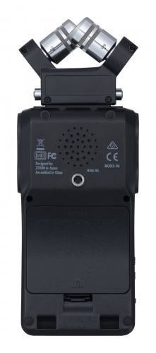 Zoom H6 BLACK ручной рекордер-портастудия. Каналы 4/Сменные микрофоны/Цветной дисплей/черный цвет фото 2