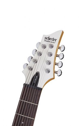 Schecter C-8 Deluxe SWHT Гитара электрическая восьмиструнная, крепление грифа: на болтах фото 13