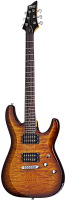 Schecter C-6 PLUS VSB Гитара электрическая шестиструнная