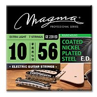 Magma Strings GE220ED Струны для 7-струнной электрогитары 10-56, Серия: Nickel Plated Steel, Калибр: 10-13-17-26-36-46-56, Обмотка: круглая, никелиров
