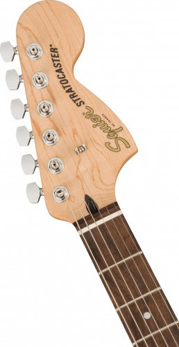 FENDER SQUIER Affinity Stratocaster HH LRL OLW электрогитара, цвет белый фото 5