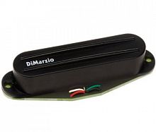 DIMARZIO SUPER DISTORTION S DP218BK звукосниматель для электрогитары, хамбакер в корпусе сингла, цвет чёрный, количество выводов - 4, магнит Ceramic, 