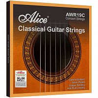 ALICE AWR19C-H Струны для классической гитары, натяжение Hard, разноцветный