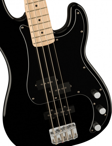 FENDER SQUIER Affinity Precision Bass PJ MN BLK бас-гитара, цвет черный фото 4