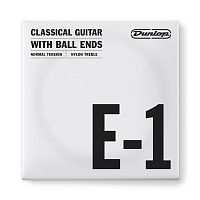 Dunlop Nylon Treble Ball Ends E-1 DCY01ENB струна E, 1я струна для клас гитары, нейлон, посер. медь