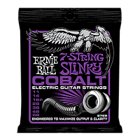 Ernie Ball 2729 струны для 7стр. эл.гитары Cobalt Power Slinky 7 (11-14-18p-28-38-48-58)
