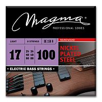 Magma Strings BE158N Струны для 8-струнной бас-гитары 40/17-100/50, Серия: Nickel Plated Steel, Калибр: 40/17-60/25-80/35-100/50, Обмотка: круглая, ни